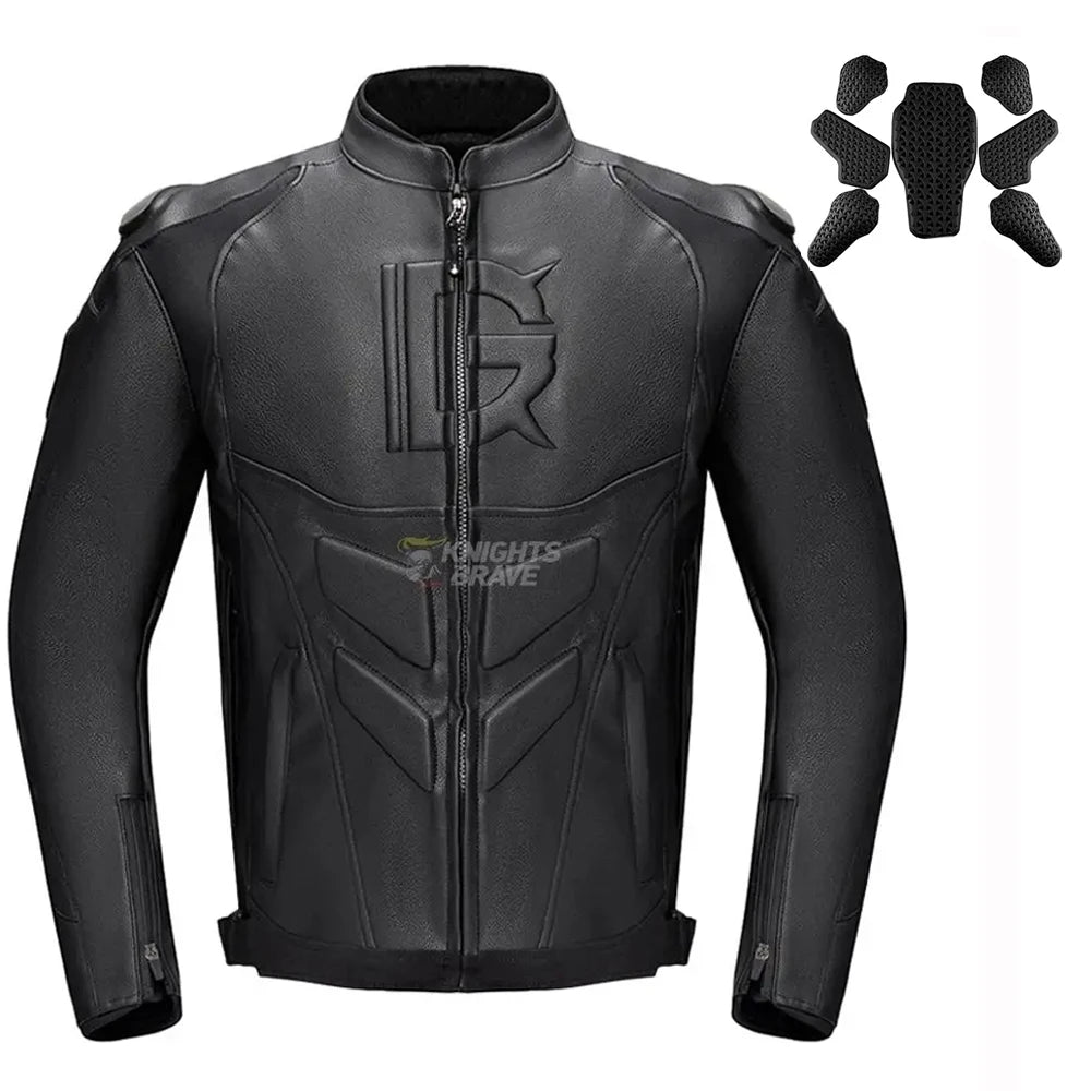Men's Leather Motorcycle Jacket
