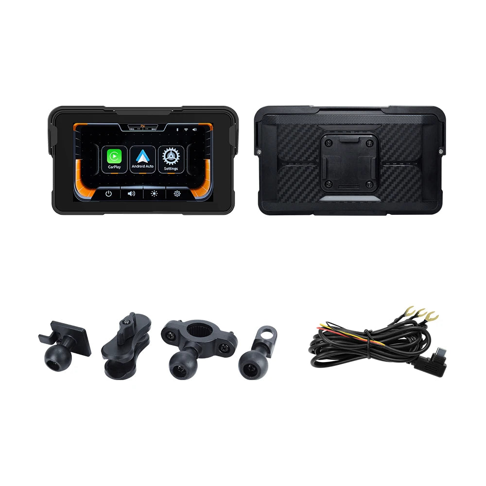 Wireless Motorcycle Display Screen – 5.0 Inch GPS Dashboard