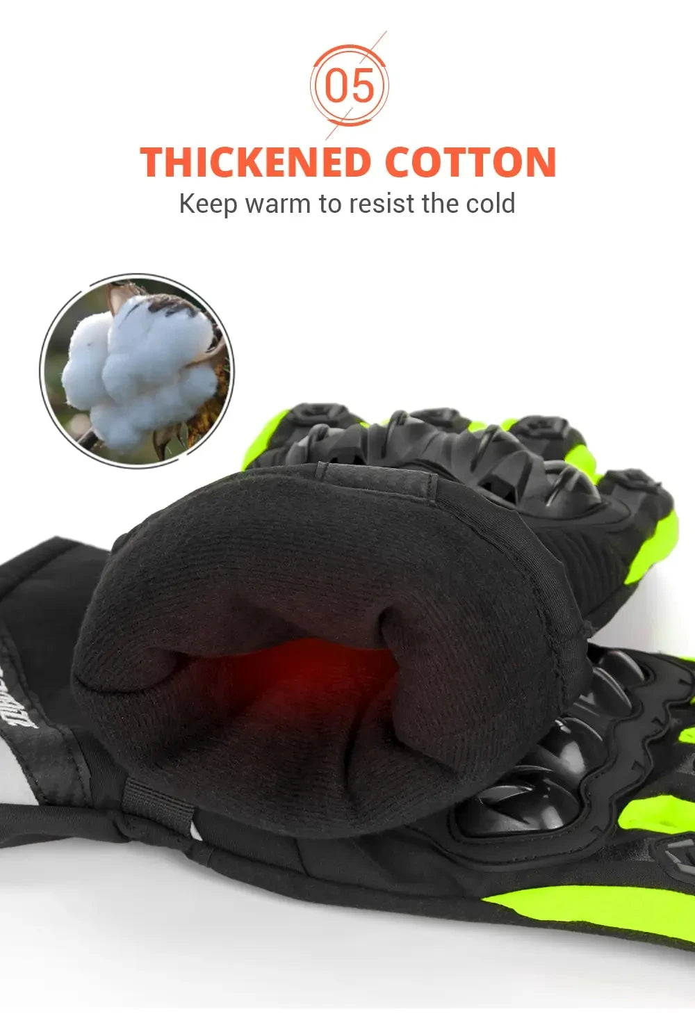 Thermal Motorcycle Riding Gloves