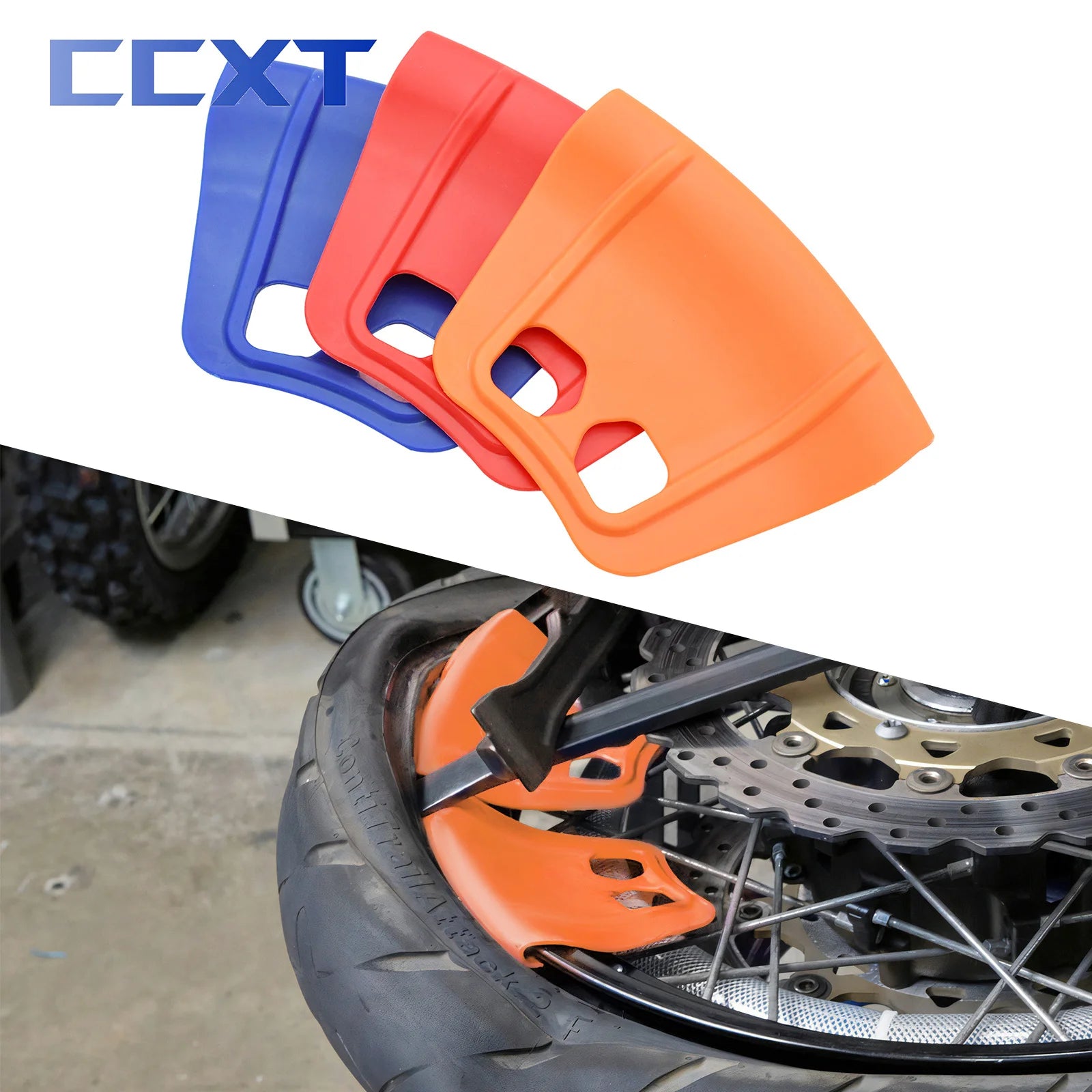 Motorcycle Wheel Rim Protectors Set of 2
