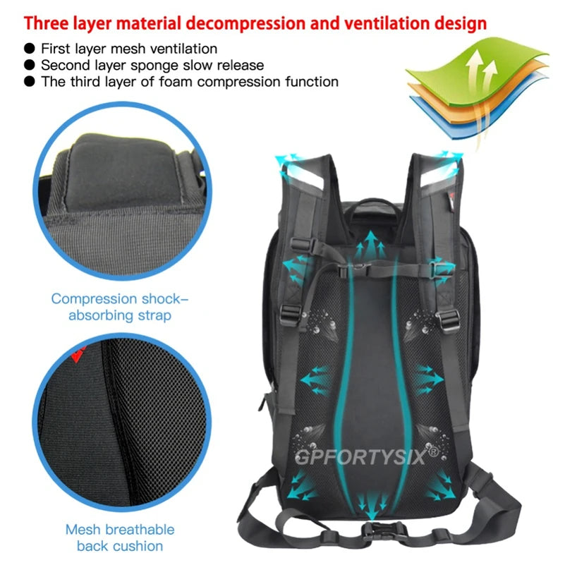 Waterproof Motorcycle Rear Seat Bag