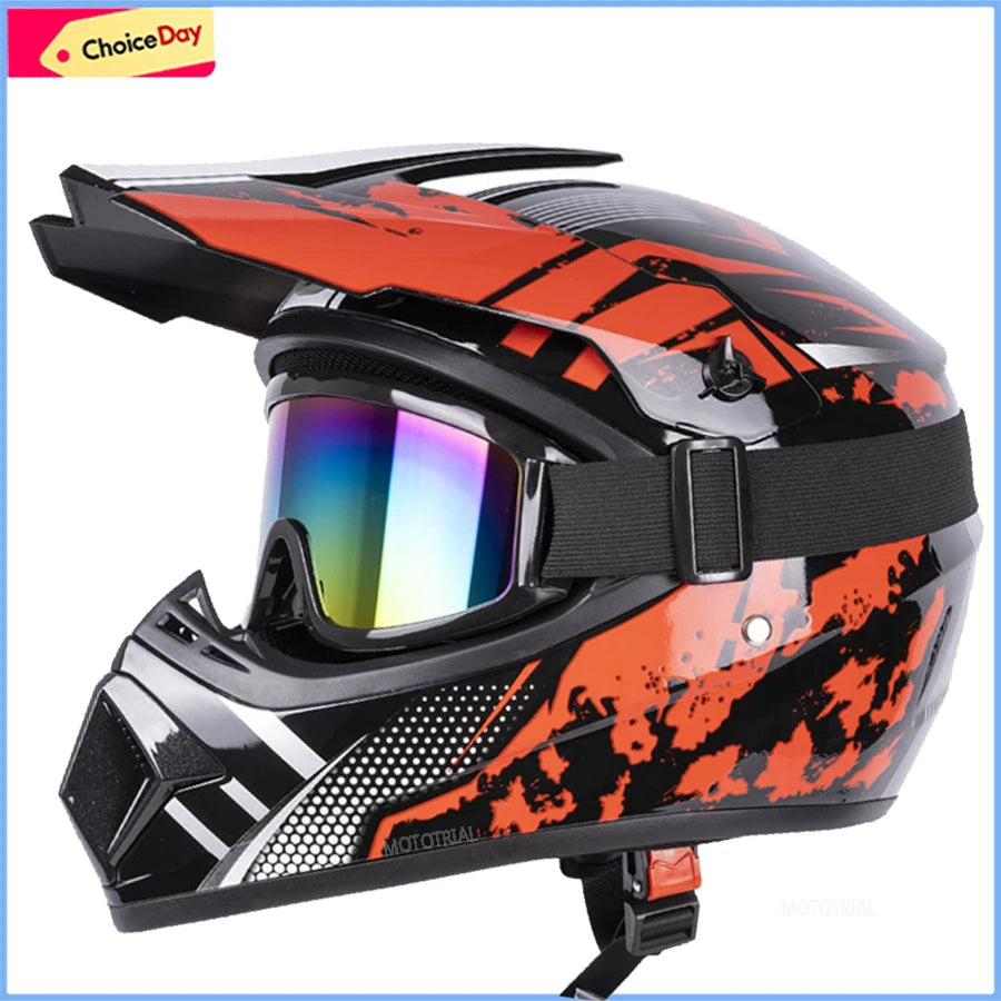 Kids Motocross Off-Road Motorcycle Helmet