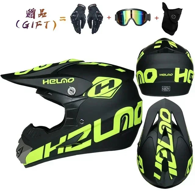 Off-Road Motorcycle Helmet - DOT Certified