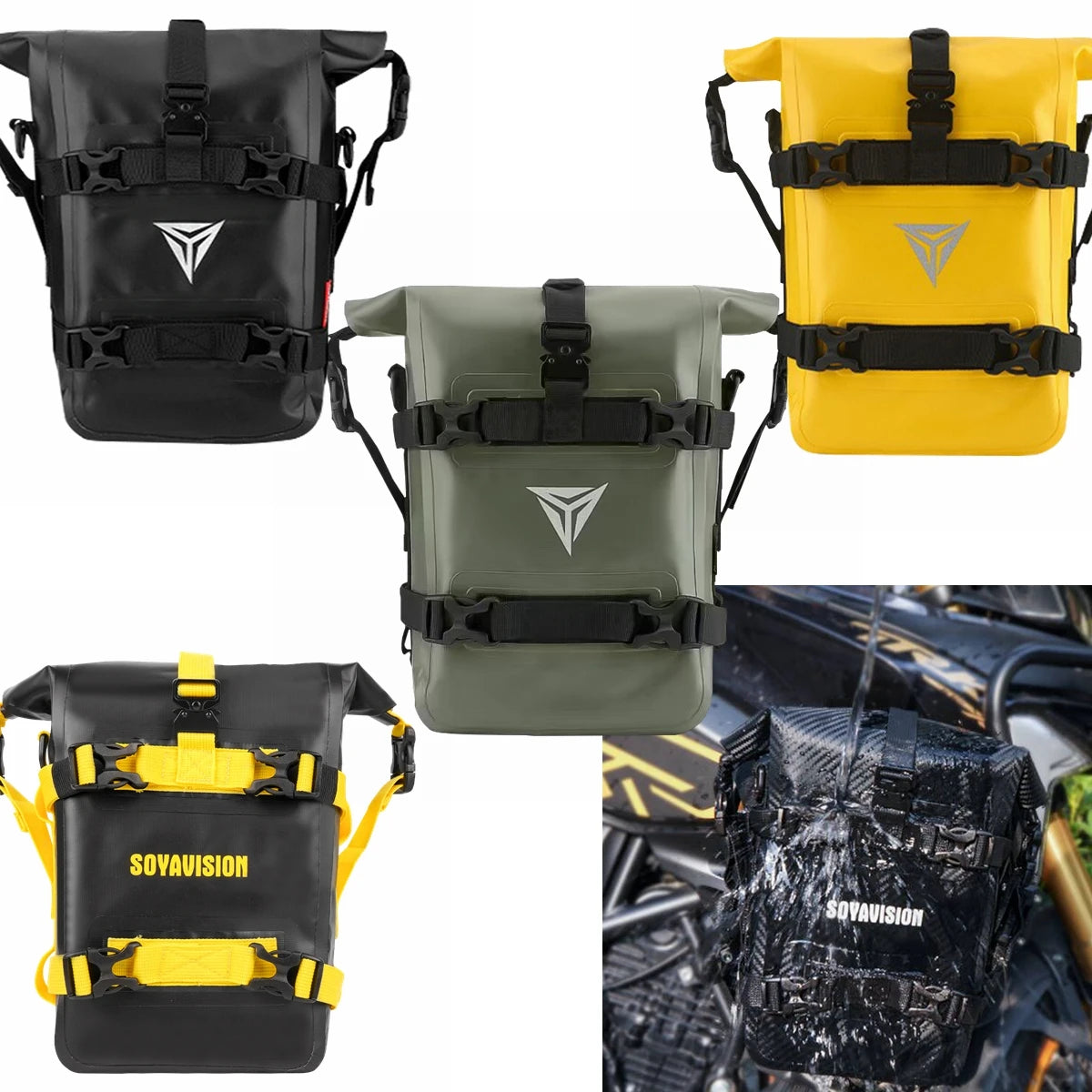 Durable Side Bags for Crash Bars