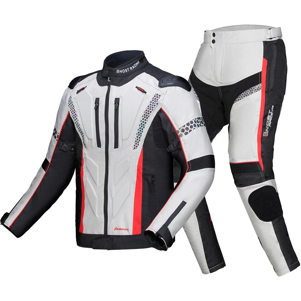 Men's Racing Motorcycle Jacket – Waterproof, Insulated