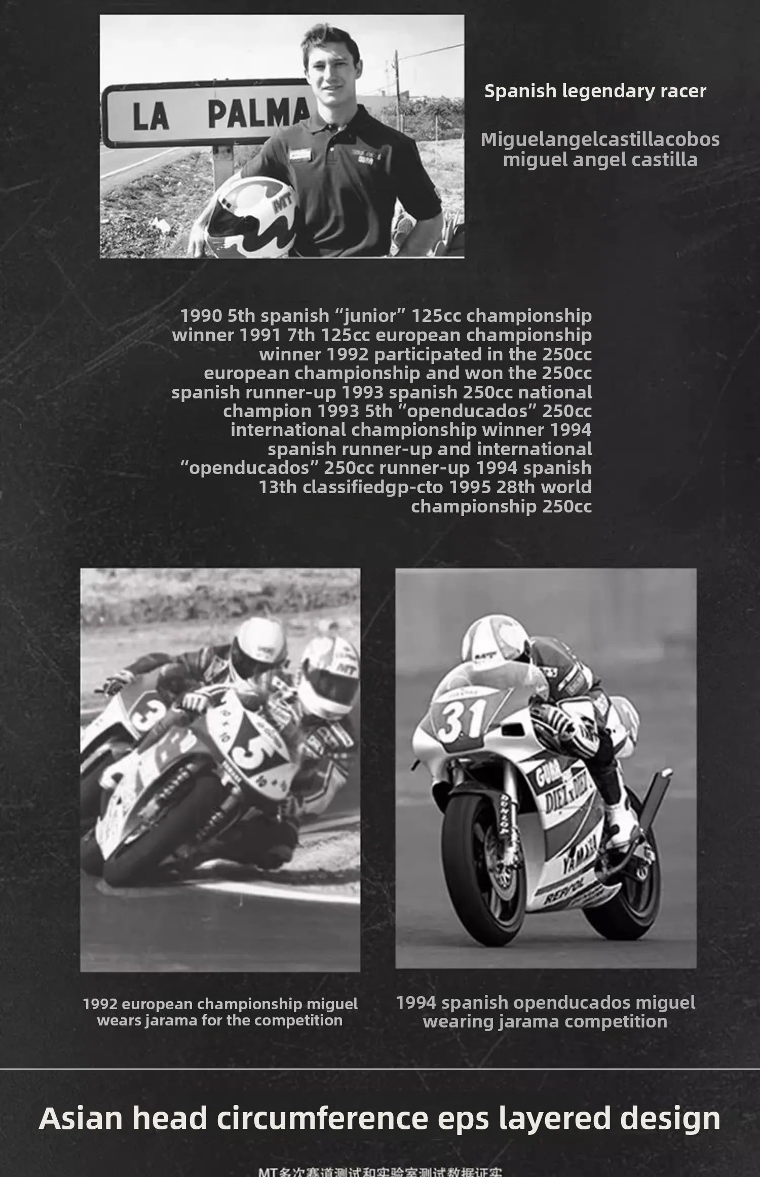 MT Jarama Motorcycle Helmet