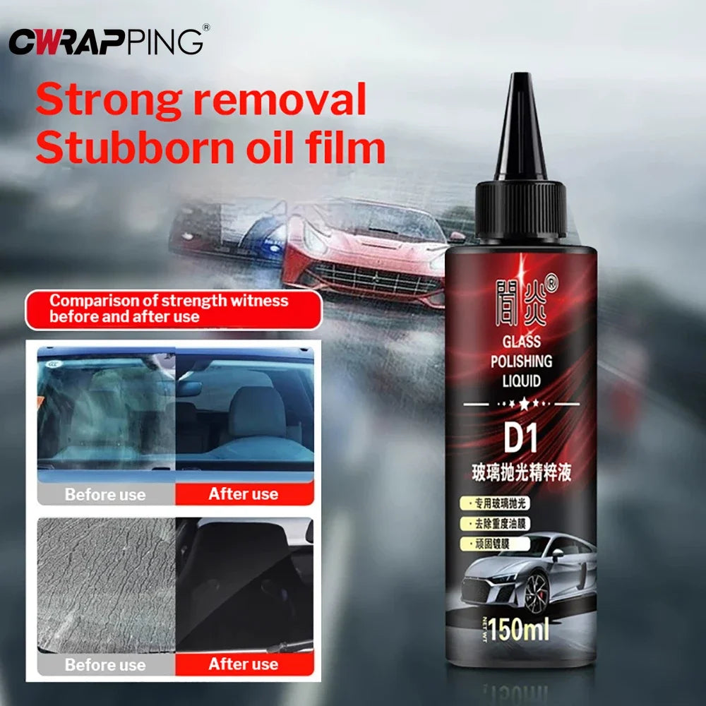 Motorcycle Glass Polish Compound 150ml - High Gloss Restorer