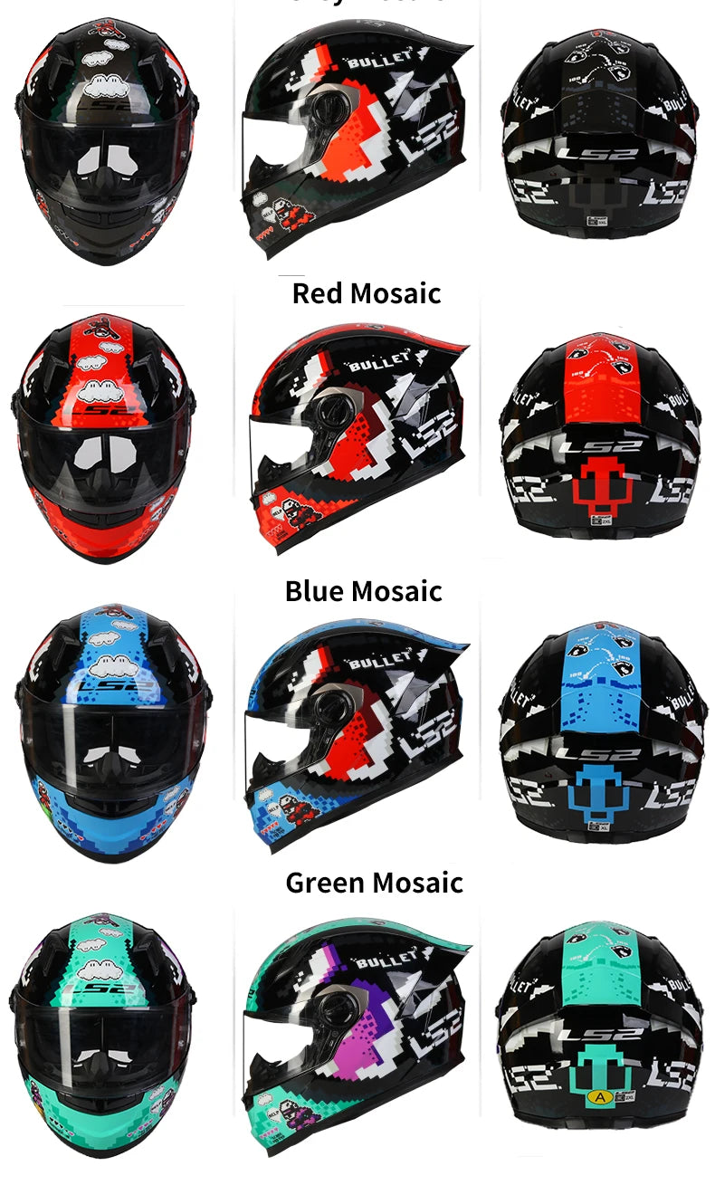 LS2 FF300 Full Face Motorcycle Helmet