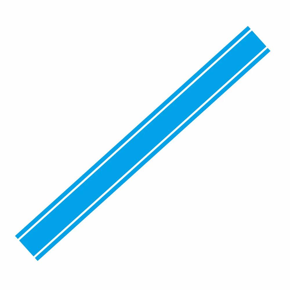 Sporty Stripe Motorcycle Stickers