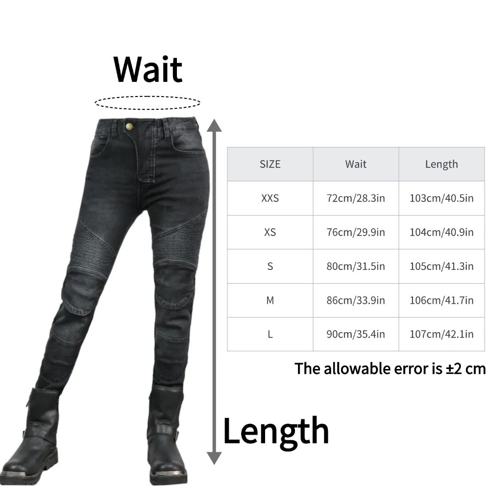 Women's Motorcycle Riding Jeans
